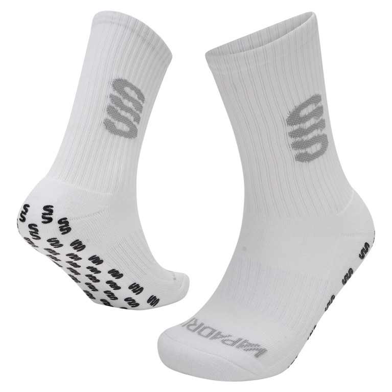 Golcar FC - Quarter Gripper Sock - White